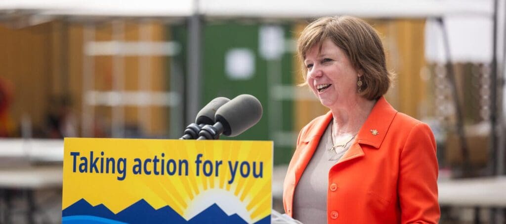 Sheila Malcolmson, Minister of Social Development and Poverty Reduction. © BC Government.