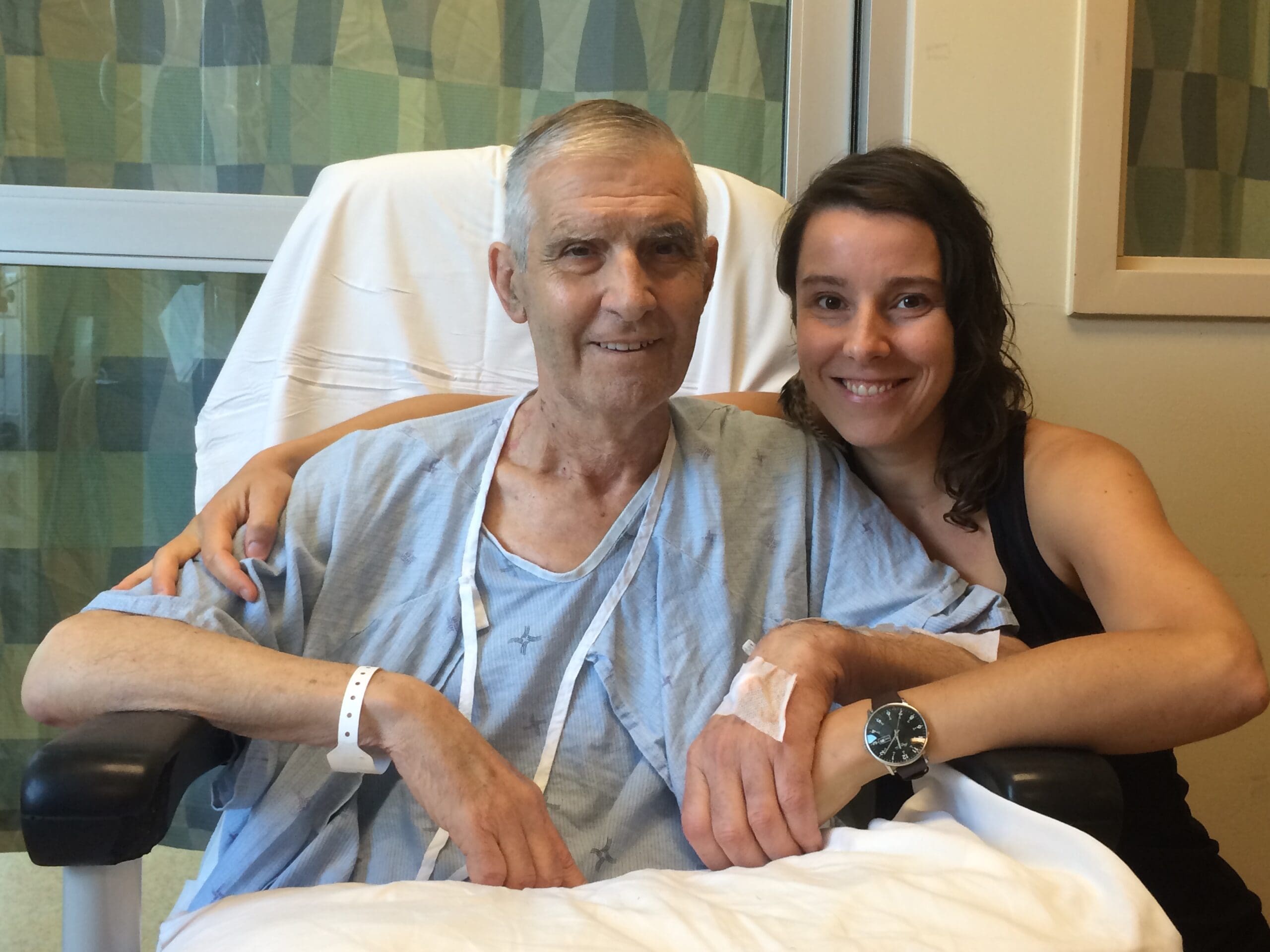 Dr. Vanessa Brcic and her dad, Cedomir Brcic.