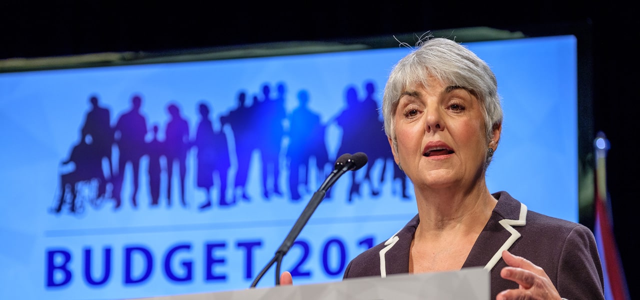 Finance Minister Carole James announces BC's 2018 Budget. Photo: <a href="https://www.flickr.com/photos/bcgovphotos/">Province of BC</a> / Flickr.” style=”border-radius:0px;–objectFit:cover;–imagePosX:50%;–imagePosY:50%” decoding=”async” srcset=”https://www.policyalternatives.ca/wp-content/uploads/2025/04/pn_feb2018_FreshFromTheLockup.jpg 1280w, https://www.policyalternatives.ca/wp-content/uploads/2025/04/pn_feb2018_FreshFromTheLockup-300×141.jpg 300w, https://www.policyalternatives.ca/wp-content/uploads/2025/04/pn_feb2018_FreshFromTheLockup-1024×480.jpg 1024w, https://www.policyalternatives.ca/wp-content/uploads/2025/04/pn_feb2018_FreshFromTheLockup-768×360.jpg 768w” sizes=”(max-width: 1280px) 100vw, 1280px” /></div><div  class=